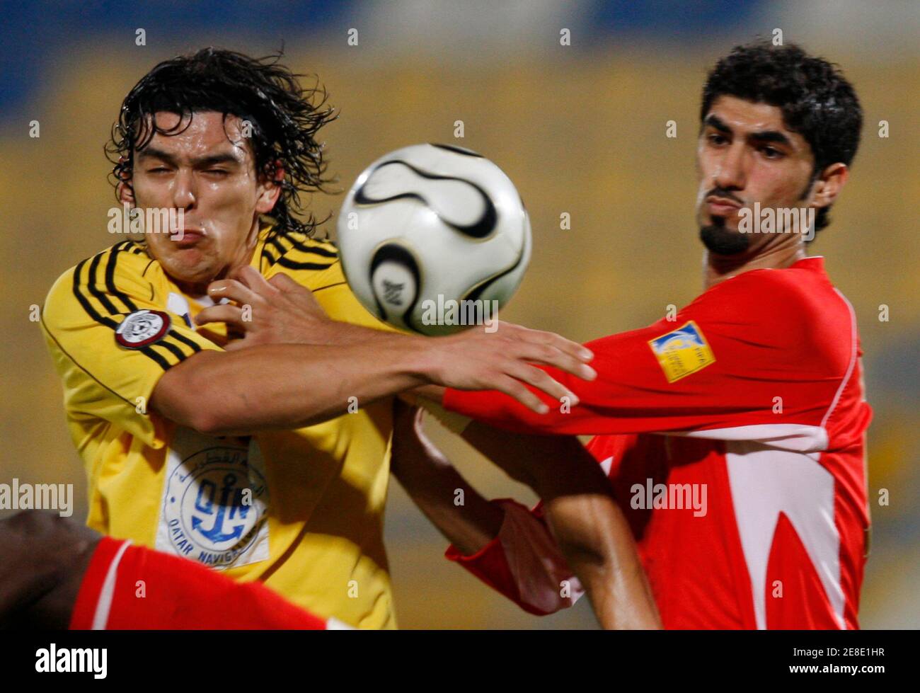 Qatar S Club Player Sebastian Soria L Fights For The Ball With Al Arabi S Ibrahim Al Ghanim During Their Qatar Championship Soccer Match In Doha December 10 07 Reuters Fadi Al Assaad Qatar Stock Photo Alamy Qatar S Club Player Sebastian Soria L Fights For The Ball With Al Arabi S Ibrahim Al Ghanim During Their Qatar Championship Soccer Match In Doha December 10 07 Reuters Fadi Al Assaad Qatar Stock Photo Alamy