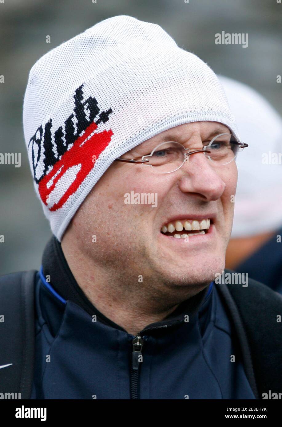 Bernard Laporte Coach Of France S National Rugby Union Squad For The September 07 Rugby World Cup Gets Ready For A Walk In Val D Isere Ski Resort French Alps July 10 07 Reuters Charles