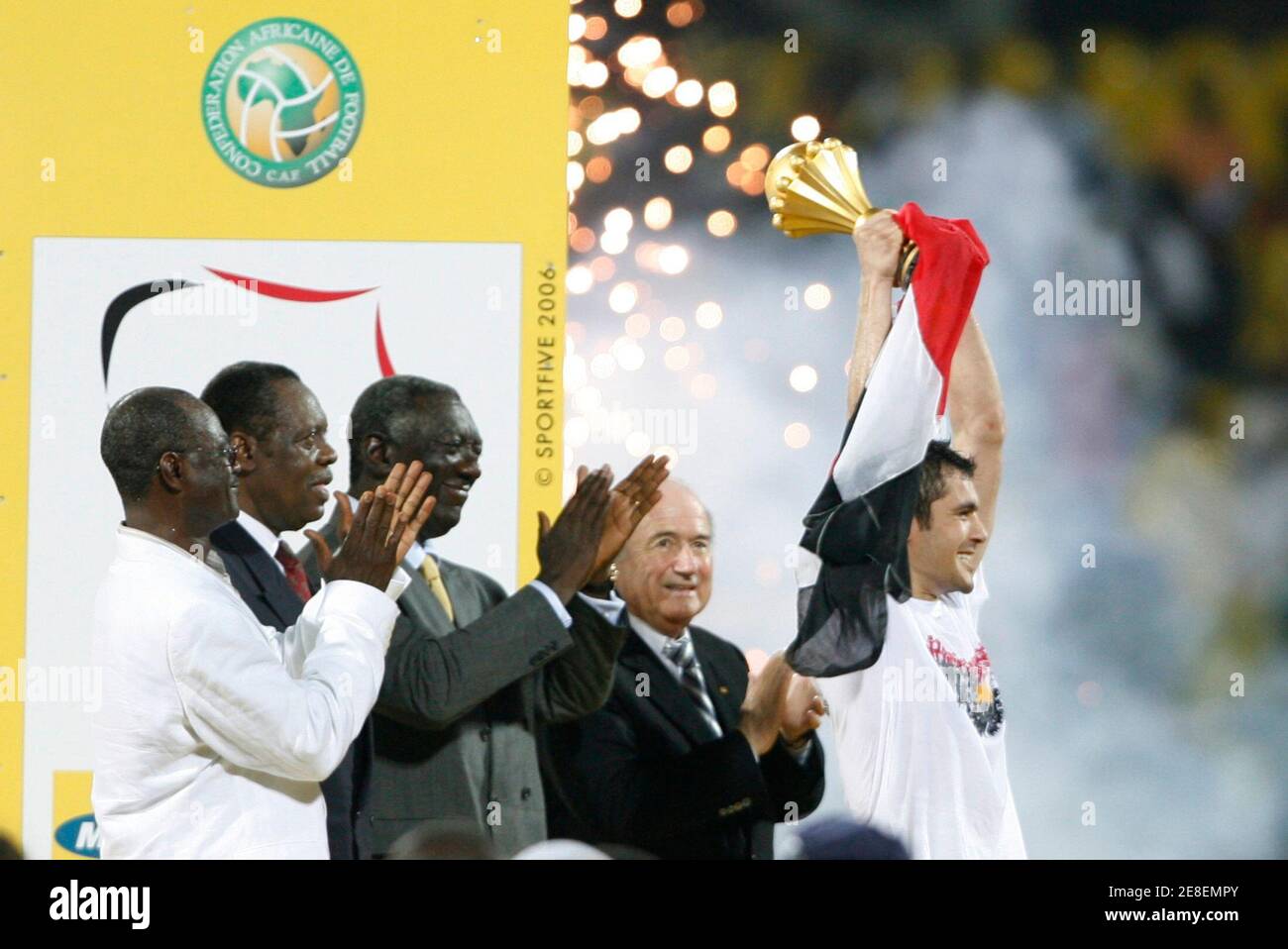 Ahmed hassan africa cup trophy hires stock photography and images Alamy