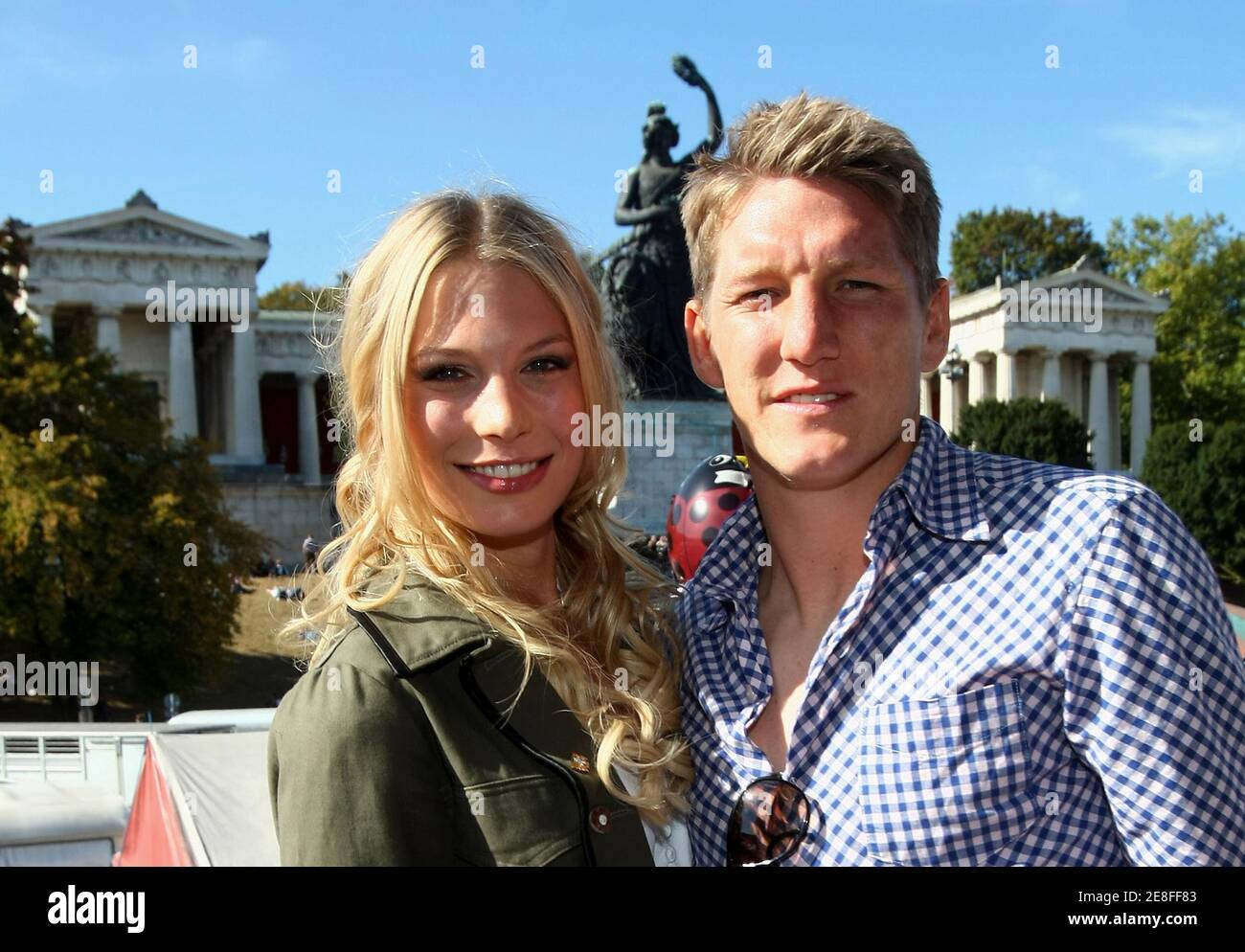 Bastian Schweinsteiger Germany Girlfriend Sarah High Resolution Stock Photography And Images Alamy