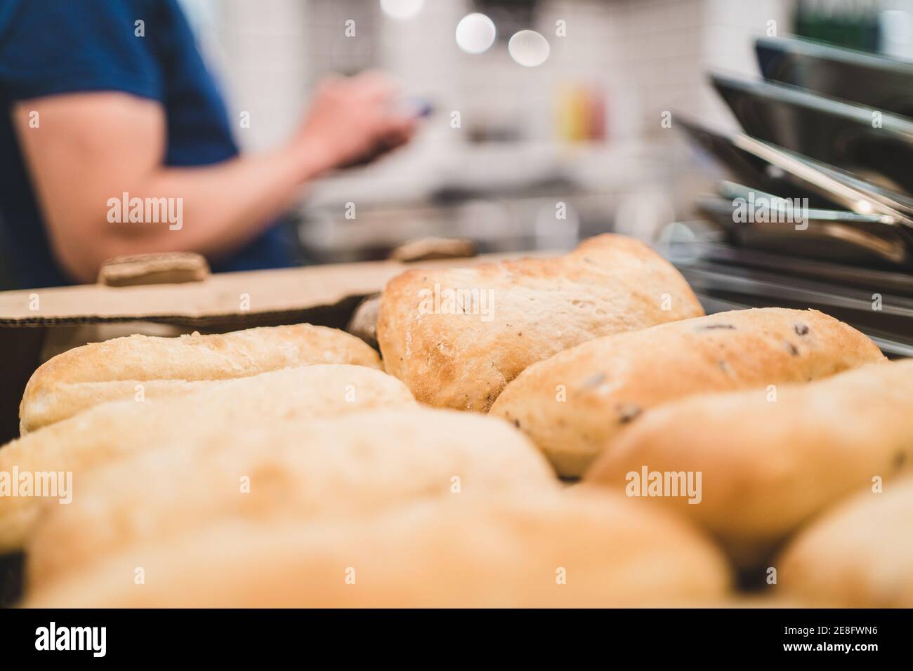 Subway has fresh baked Ciabatta bread!