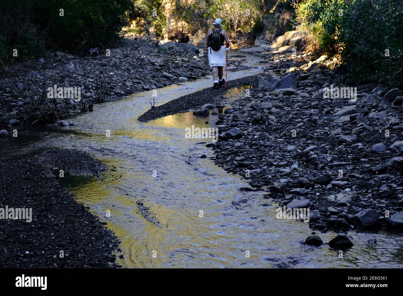 A walk along Solano riverbed in Andalucía, Spain, Europe Stock Photo - Alamy