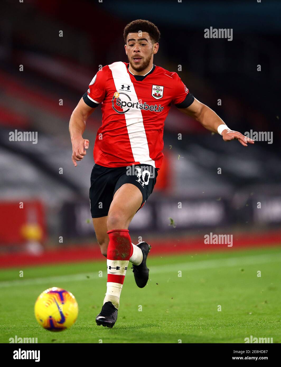 Southampton's Che Adams during the Premier League match at St Mary's