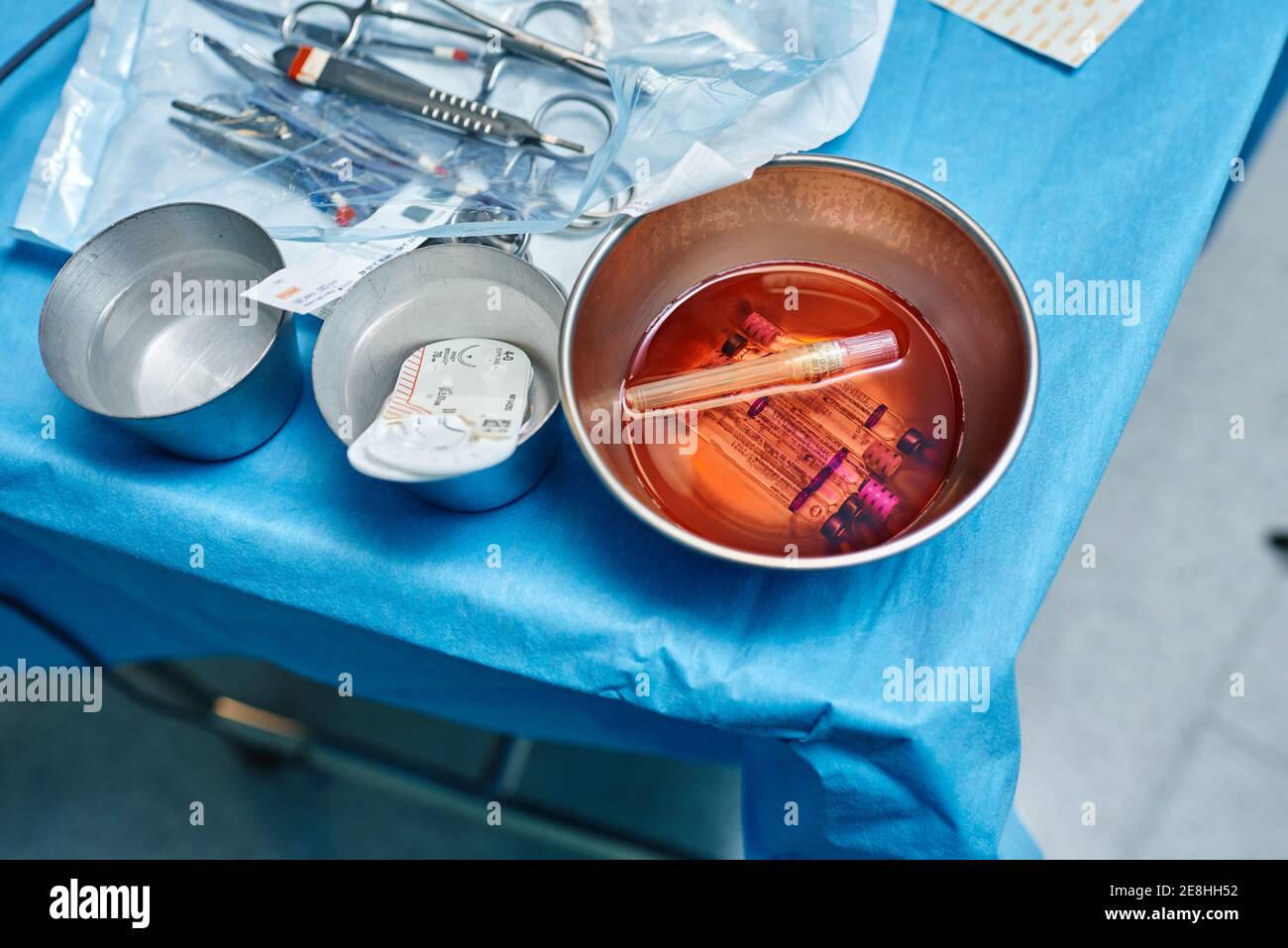 Bloody surgical equipment hi-res stock photography and images - Alamy