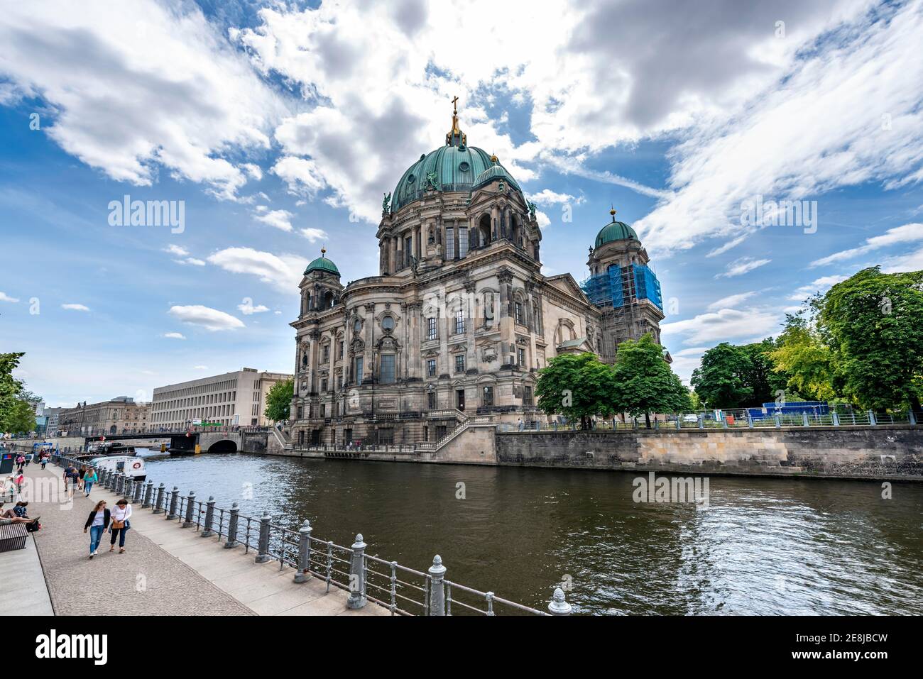 Spree with Berlin Cathedral, Museum Island, Mitte, Berlin, Germany Stock Photo
