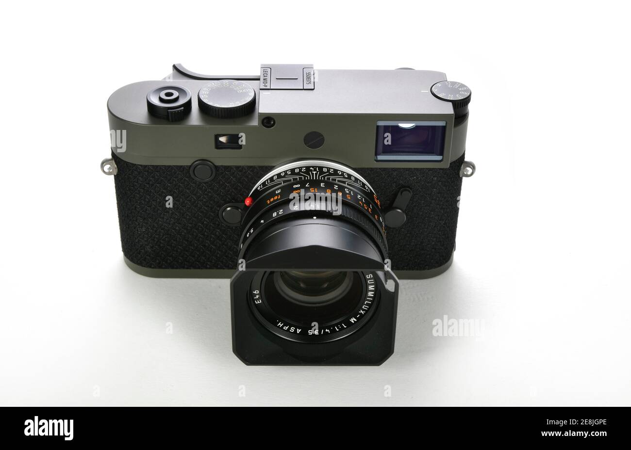 2021 introduced special limited edition Leica M10-P Reporter with bulletproof Kevlar coating, Germany Stock Photo