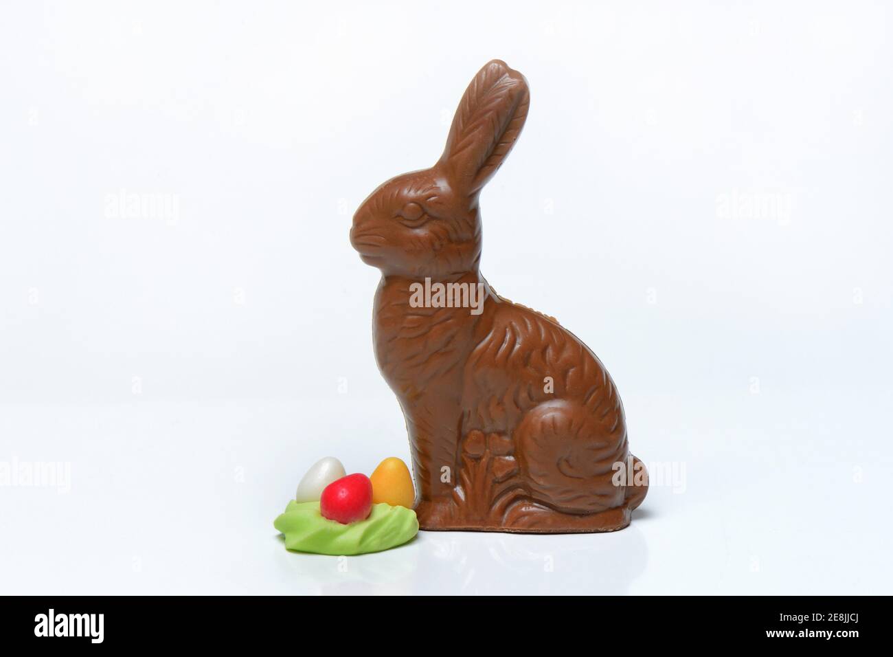 Chocolate Easter Bunny Stock Photo Alamy