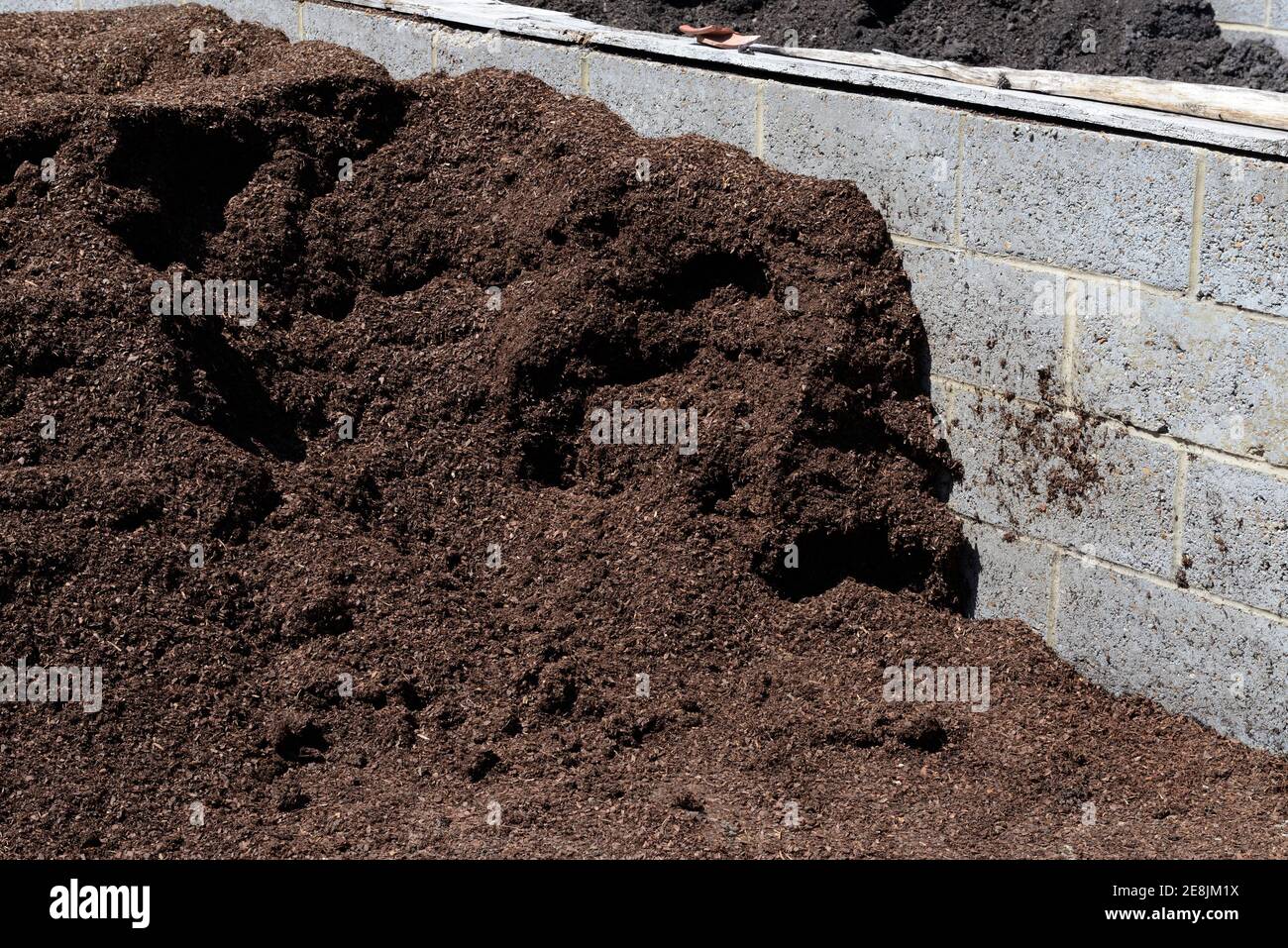 Garden soil, compost soil Stock Photo Alamy