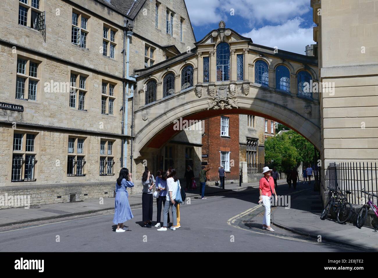 The Bridge of Sighs, England, Great Britain, Bridge of Sighs, Oxford, Oxfordshire Stock Photo
