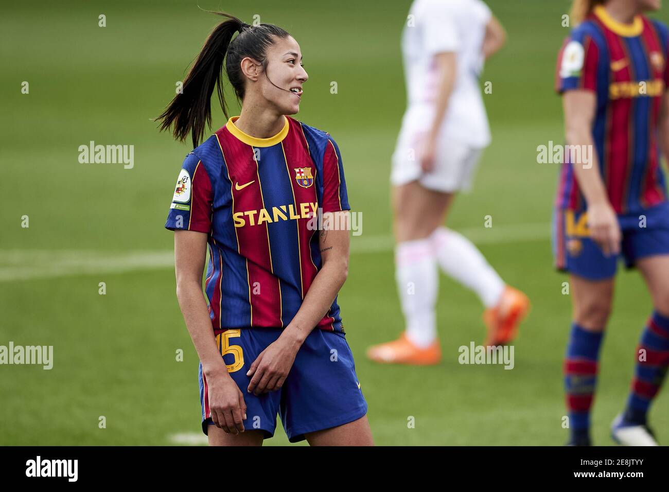 Barcelona Spain 31st Jan 2021 Leyla Of Fc Barcelona During The Primera Iberdrola Match Between Fc Barcelona And Real Madrid At Johan Cruyff Stadium In Barcelona Spain Credit Spp Sport Press Photo