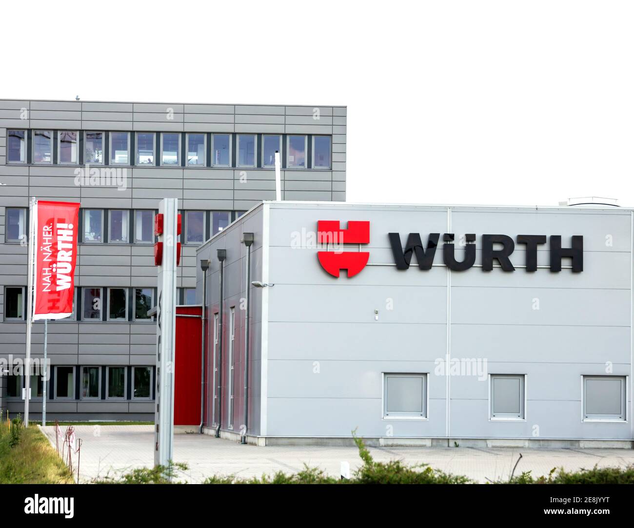 Furth, Germany: Wurth sign on a facade of building. Wurth Group is a  worldwide wholesaler of power tools, chemicals and safety products Stock  Photo - Alamy