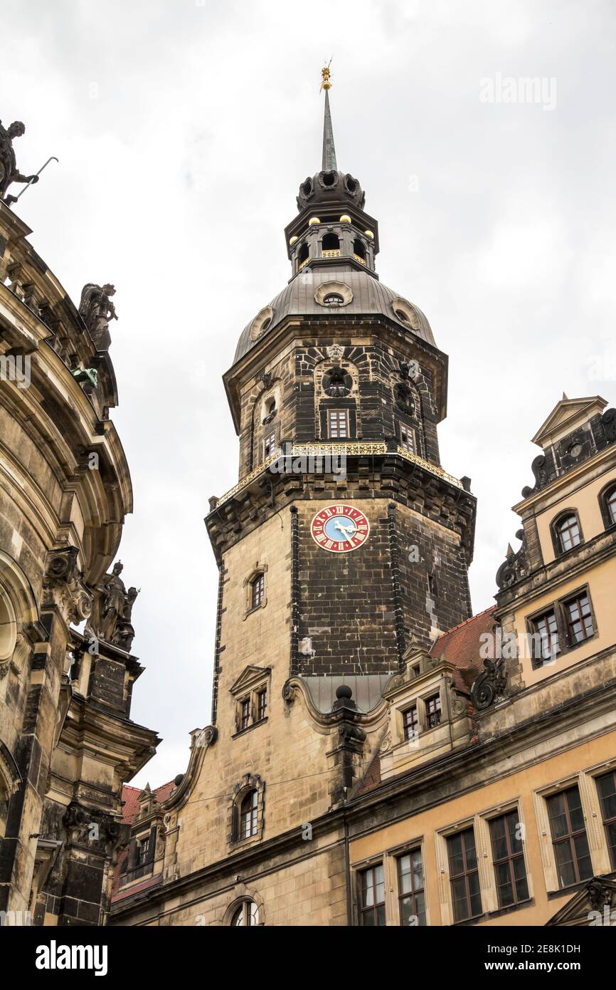 Residenzschloss (Dresden Castle), Germany Stock Photo