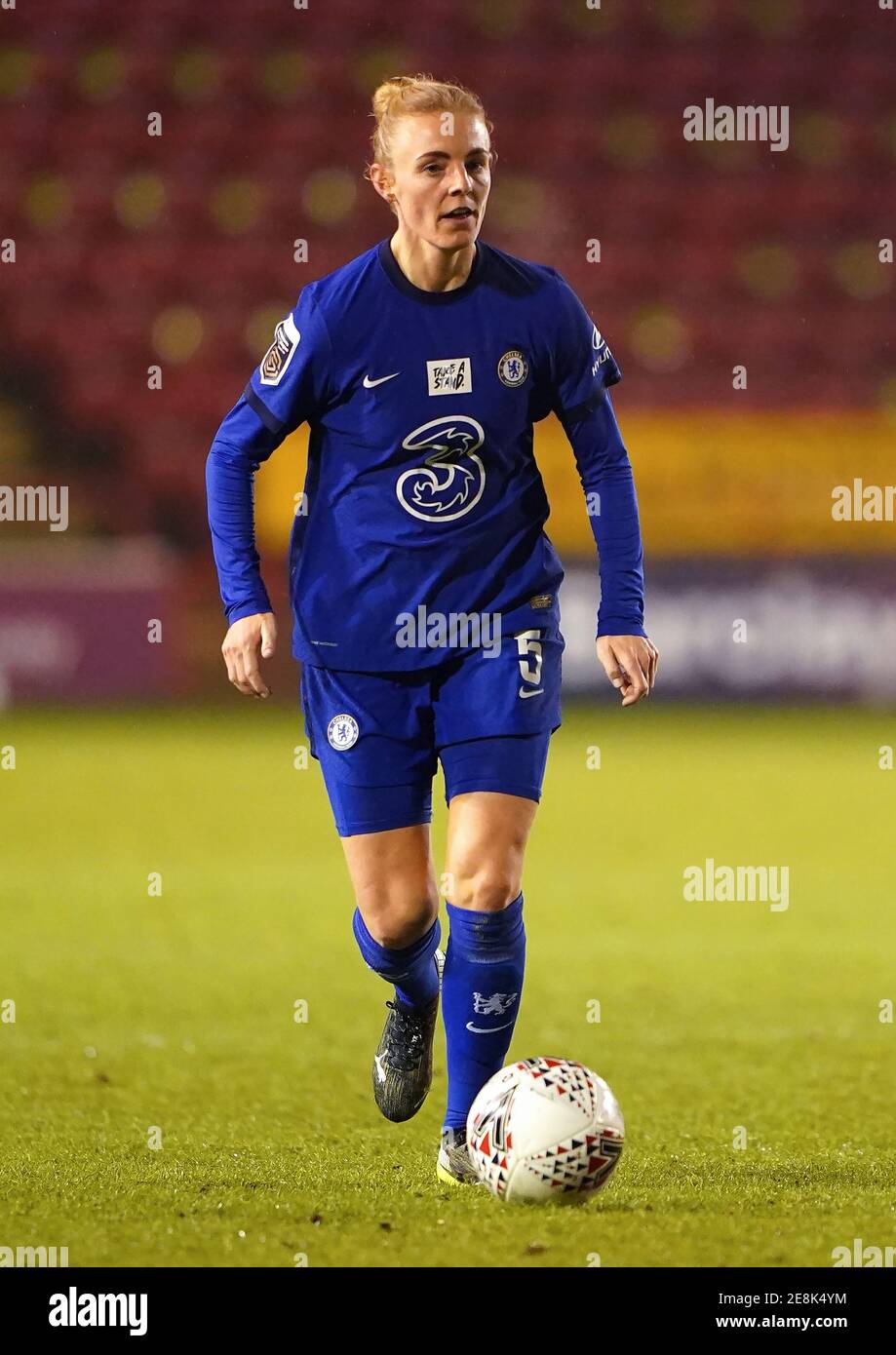 Chelsea's Sophie Ingle during the FA Women's Super League match at Banks's Stadium, Walsall. Picture date: Wednesday January 27, 2021. Stock Photo