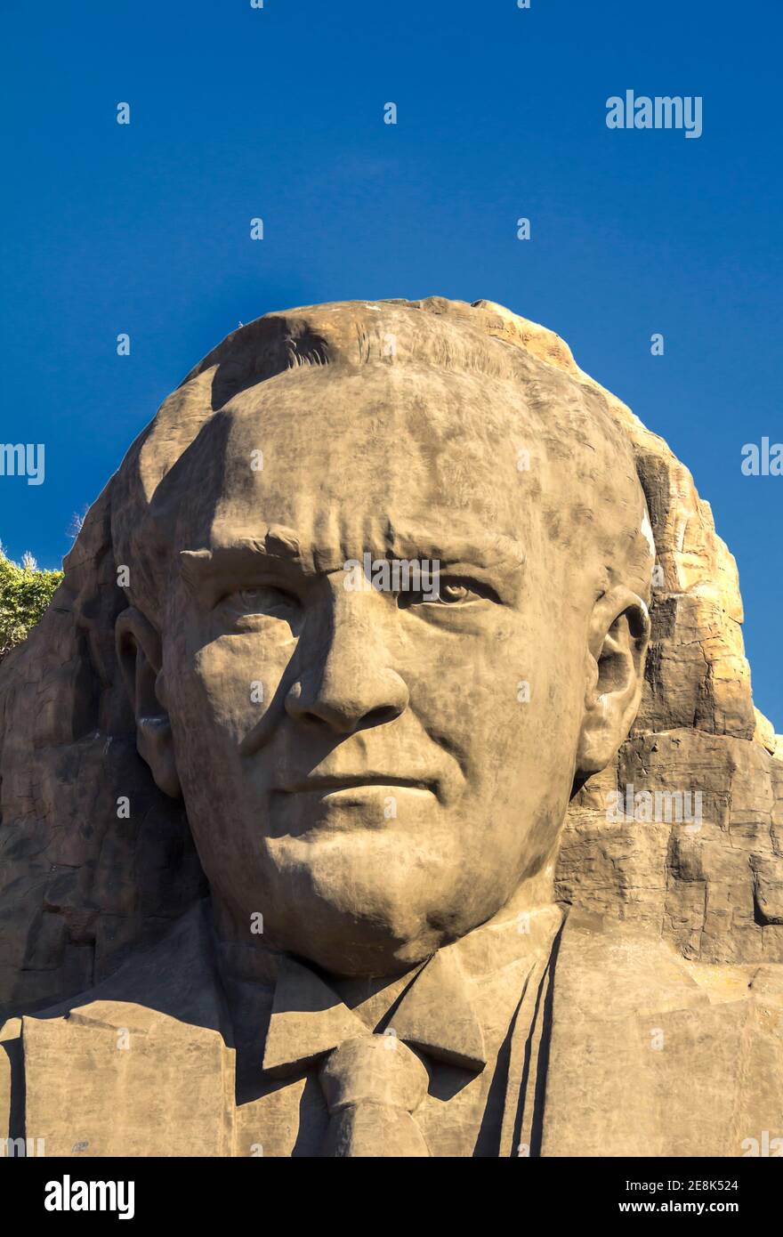 Statue of Ataturk, the founder of modern Turkey, Buca Stock Photo