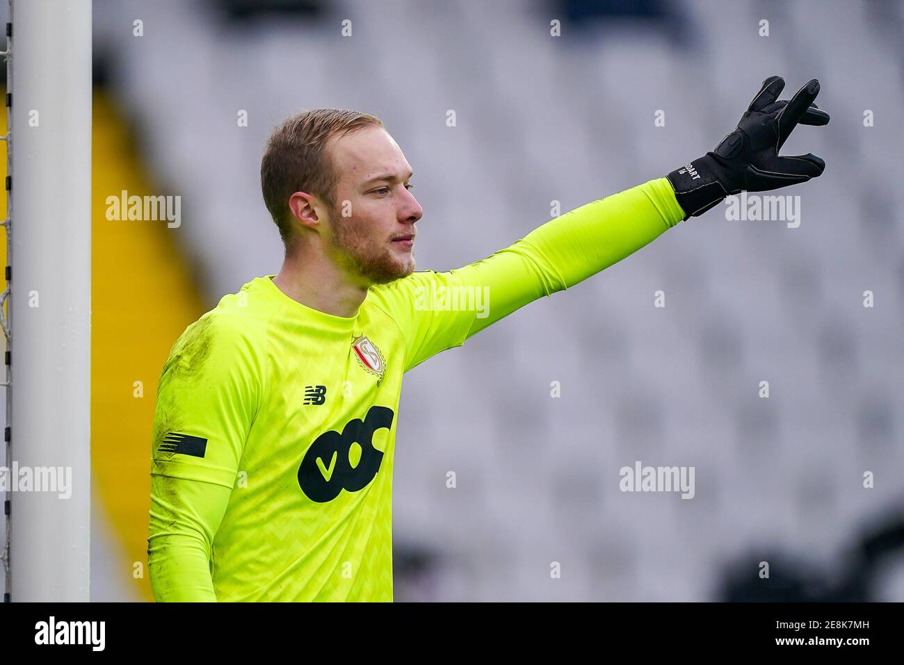 BRUGES, BELGIUM JANUARY 31 Arnaud Bodart of Standard de Liege during