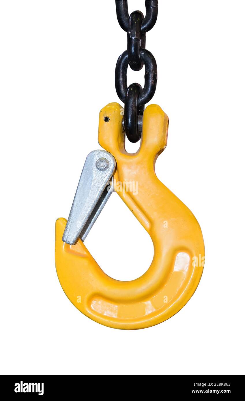 Lifting hooks cranes hi-res stock photography and images - Alamy