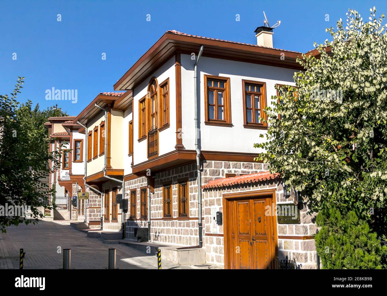 traditional Turkish houses in Ankara, Turkey Stock Photo Alamy