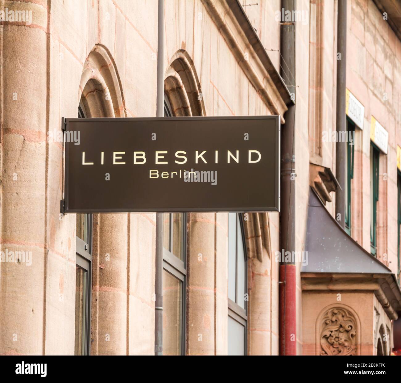 Nurnberg, Germany: Liebeskind Berlin handbags and accessories store in  Altstadt Nuremberg Stock Photo - Alamy