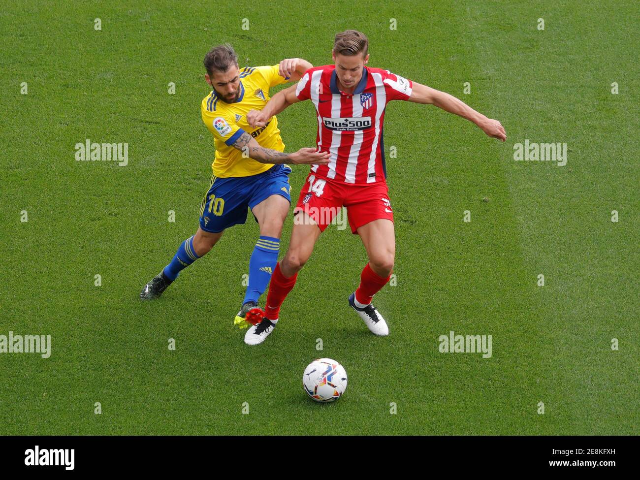 Soccer Football La Liga Santander Cadiz V Atletico Madrid Estadio Ramon De Carranza Cadiz Spain January