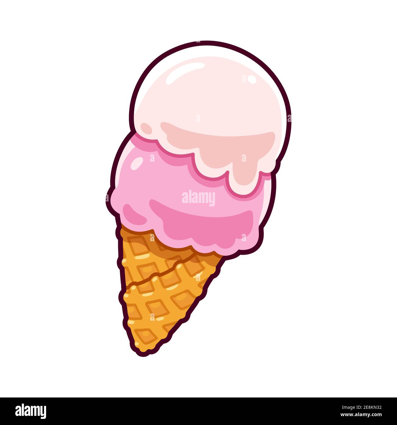 Ice cream drawing hi-res stock photography and images - Alamy
