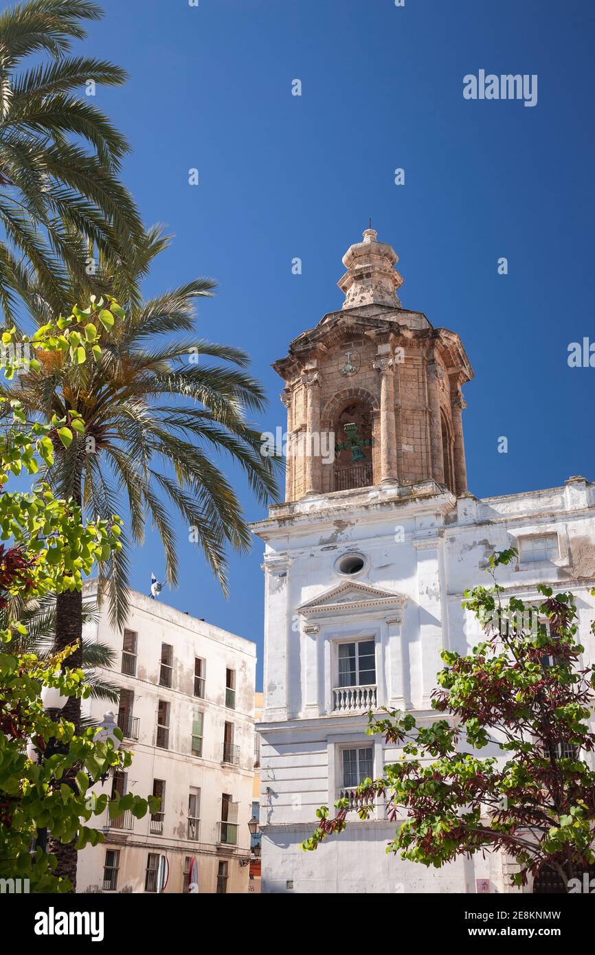 Ornate building, Cadiz, Spain Stock Photo