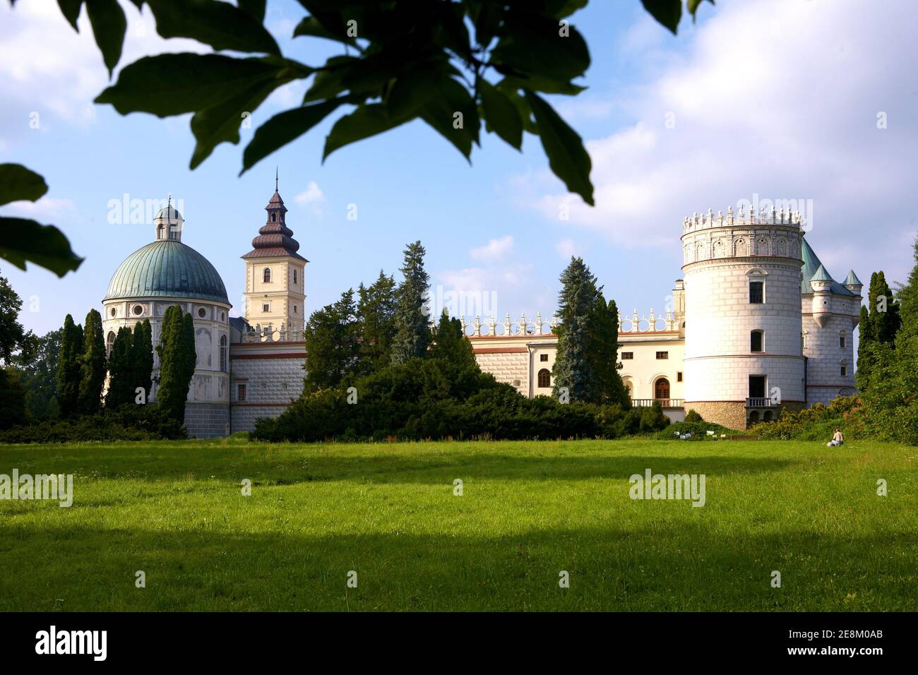 Poland, Krasiczyn, castle. Stock Photo