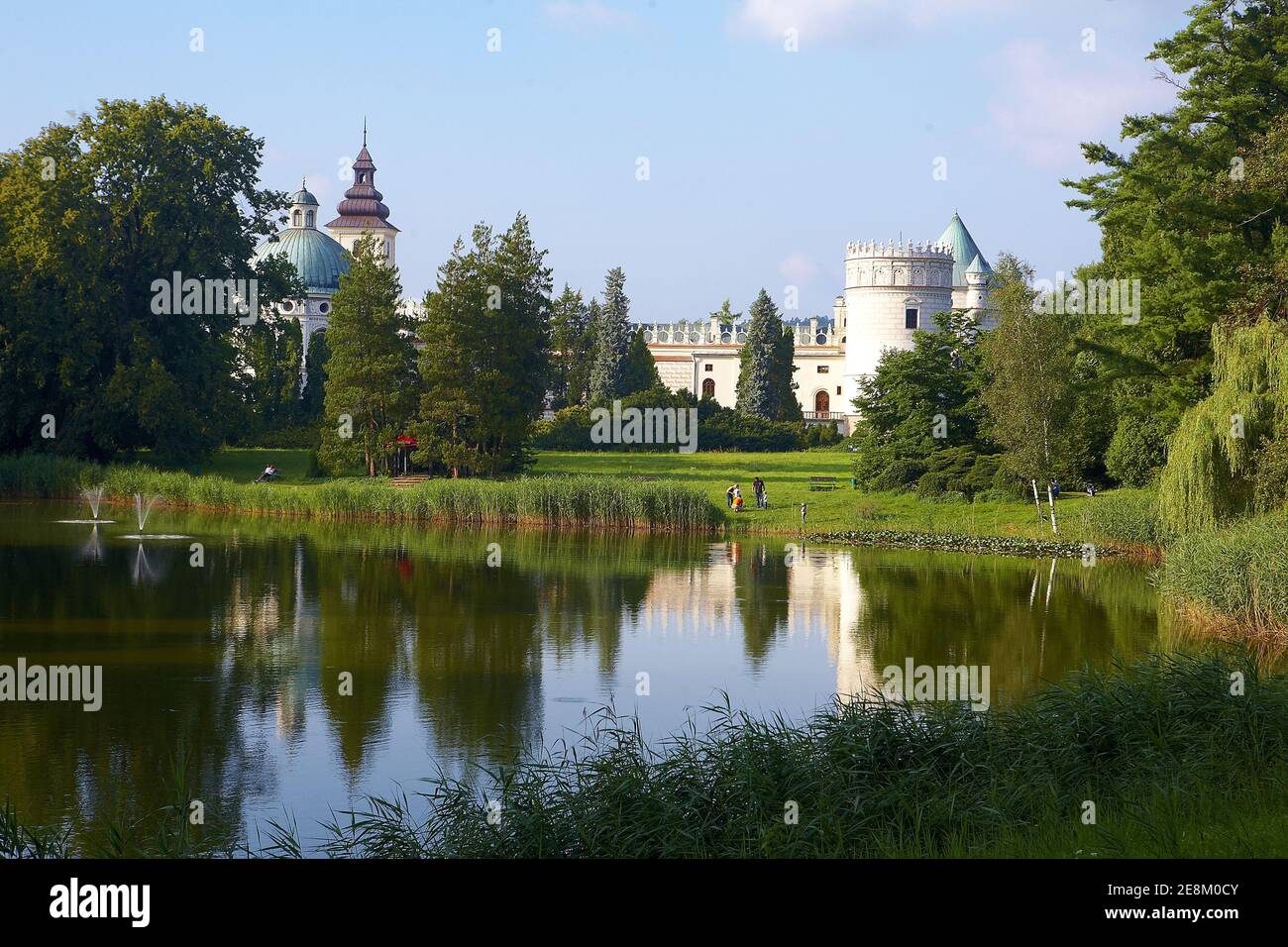 Poland, Krasiczyn, castle. Stock Photo