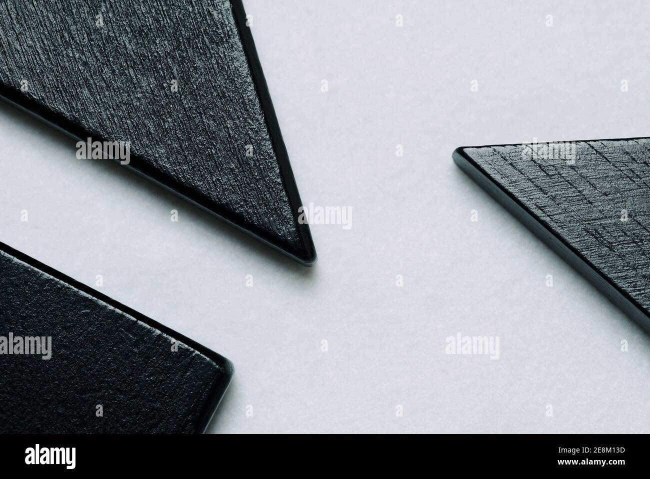 abstract backgrounds. black and white geometries Stock Photo - Alamy