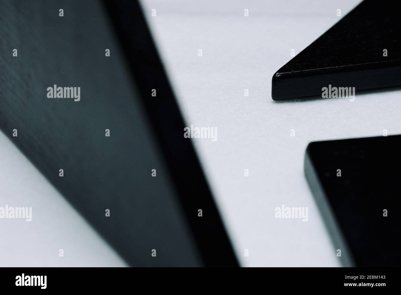 abstract backgrounds. black and white geometries Stock Photo - Alamy