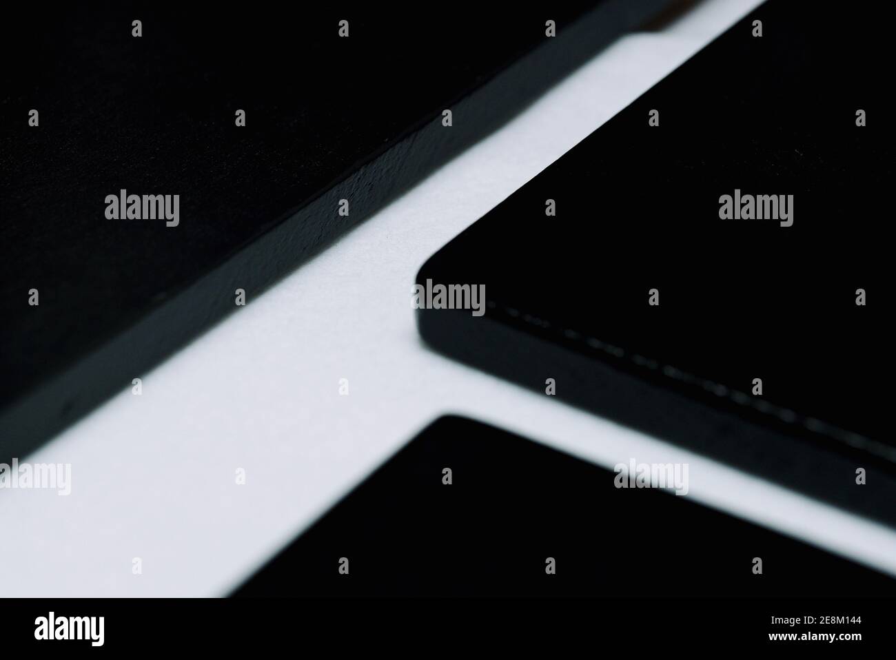 abstract backgrounds. black and white geometries Stock Photo - Alamy