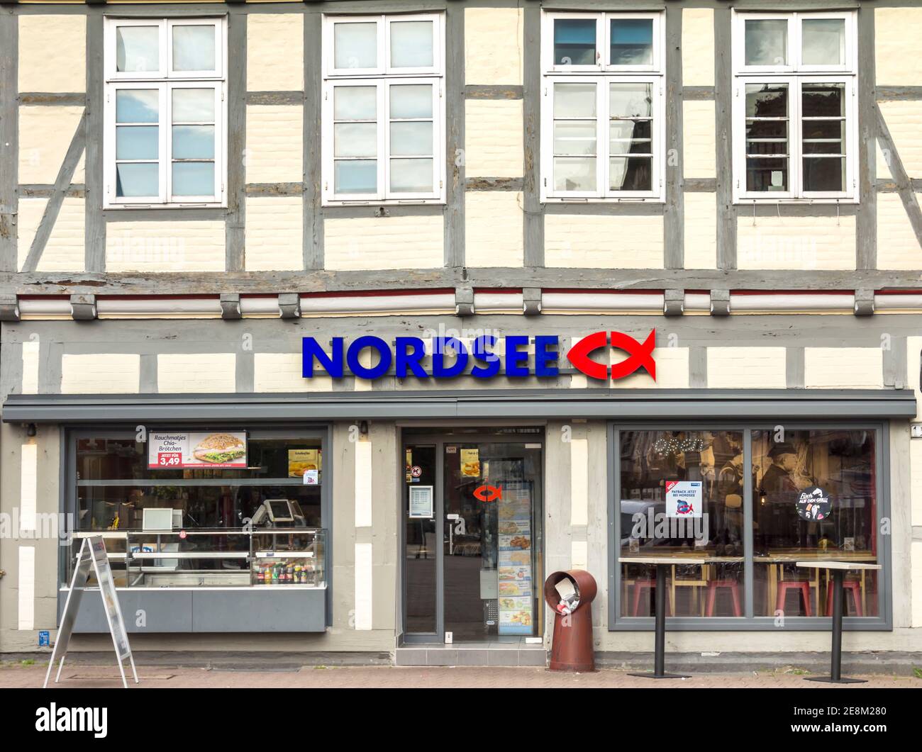 Celle, Germany: Nordsee is a German fast-food restaurant chain specialising  in seafood Stock Photo - Alamy