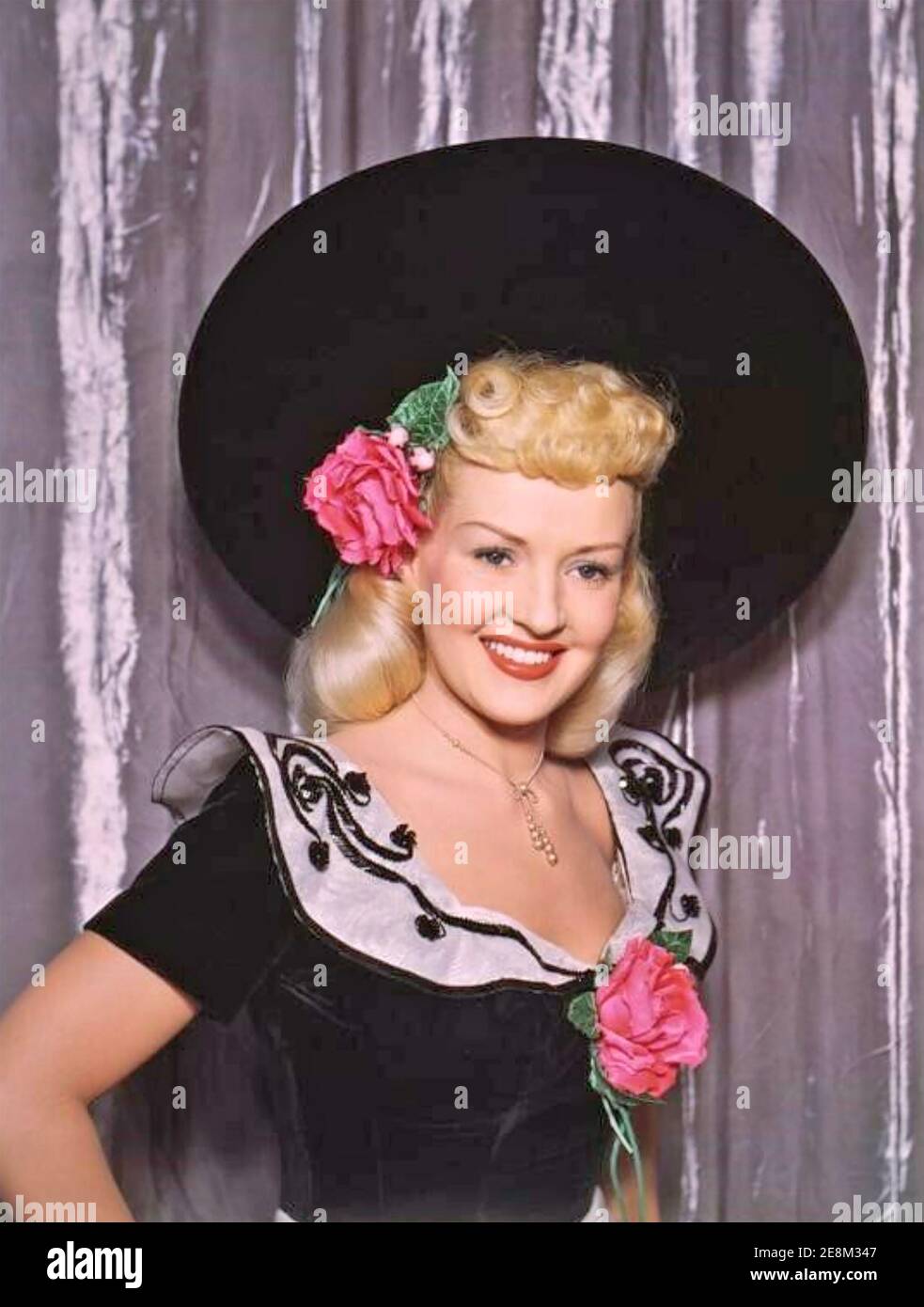 BETTY GRABLE(1916-1973) American film actress, singer and pin-up girl about 1942 Stock Photo