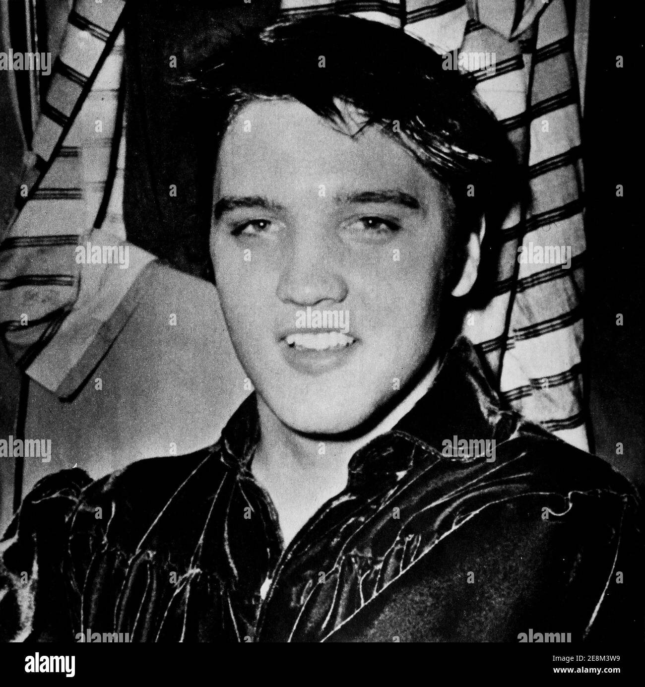 Elvis Presley, TV Radio Mirror, March 1957 Stock Photo