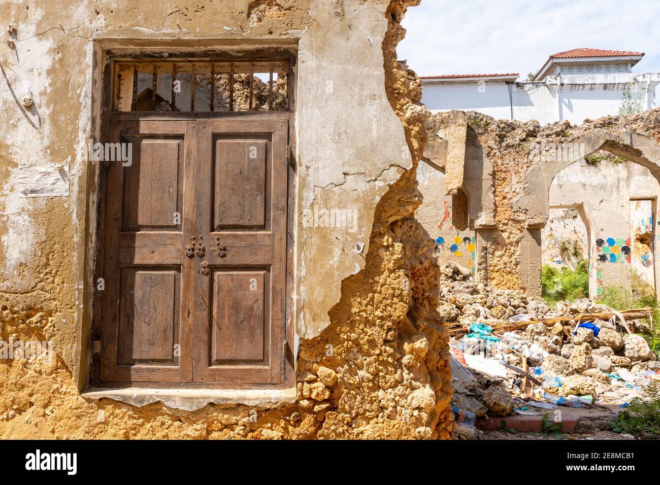 Old traditional doors. Stone Town, Zanzibar, Tanzania Stock Photo Alamy