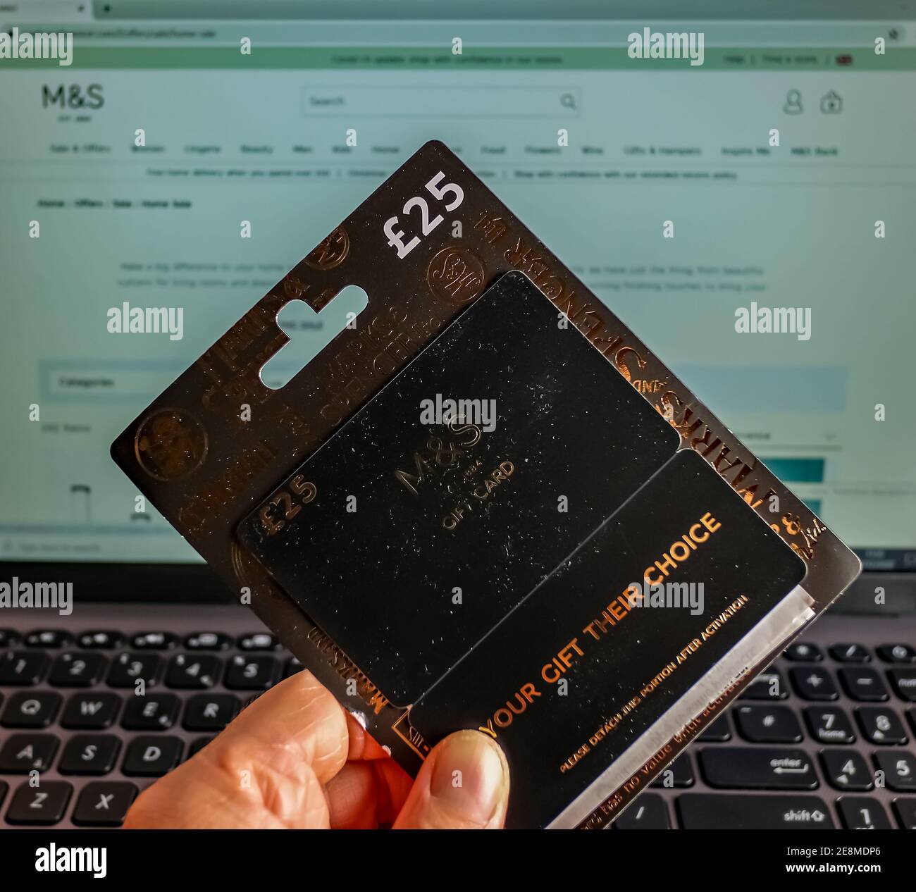 Marks and spencer gift card balance check online