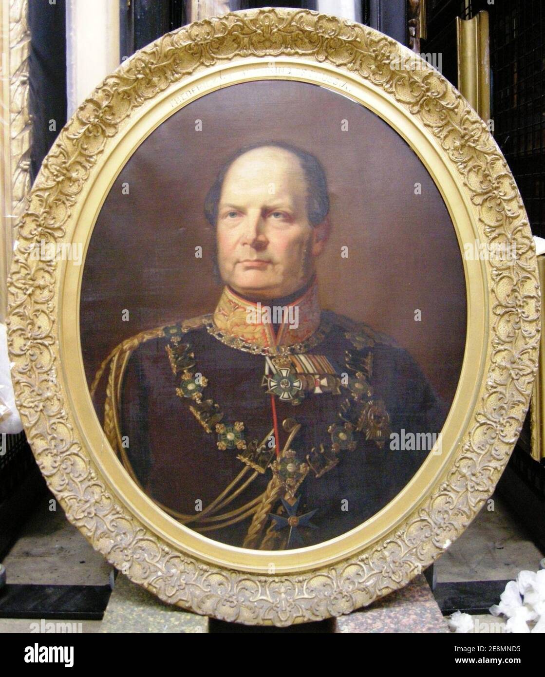 Minna Pfüller (1824-1907) - Frederick William IV, King of Prussia (1795-1861) Stock Photo