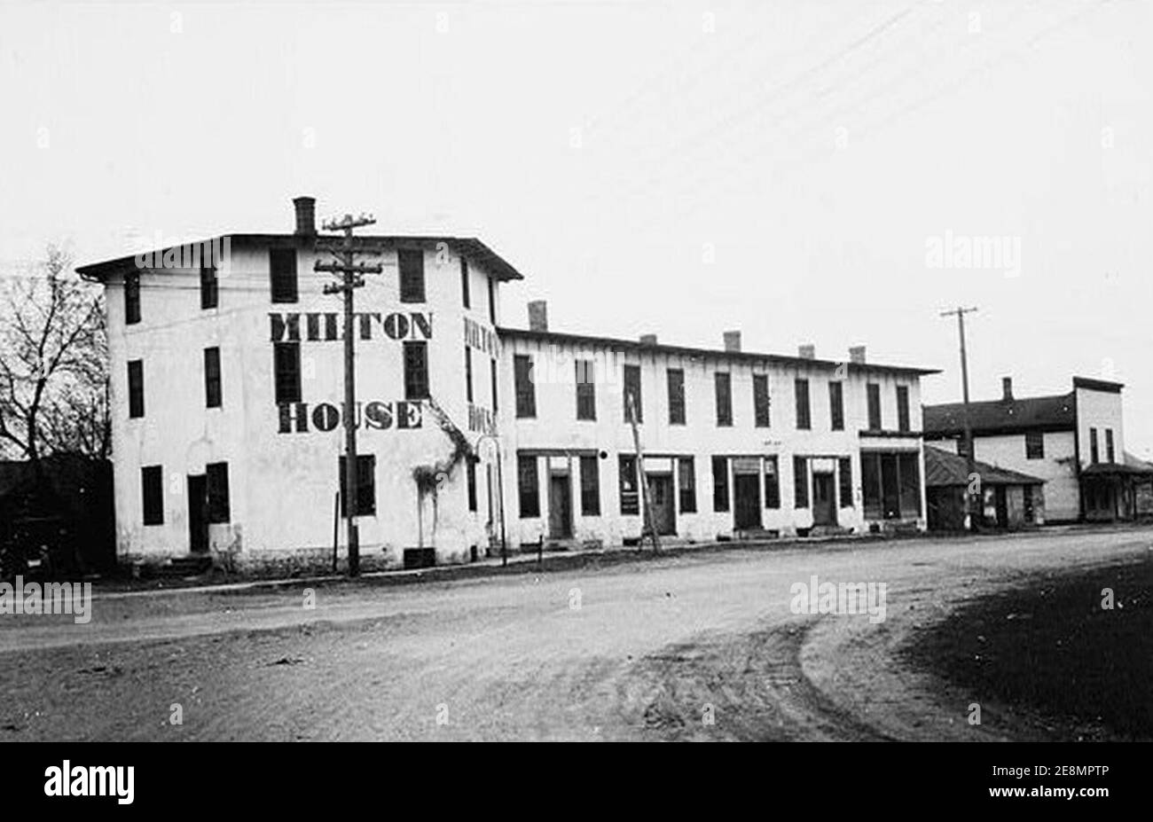 Milton wisconsin Black and White Stock Photos & Images Alamy