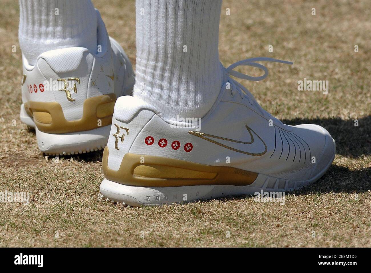 on roger federer shoes