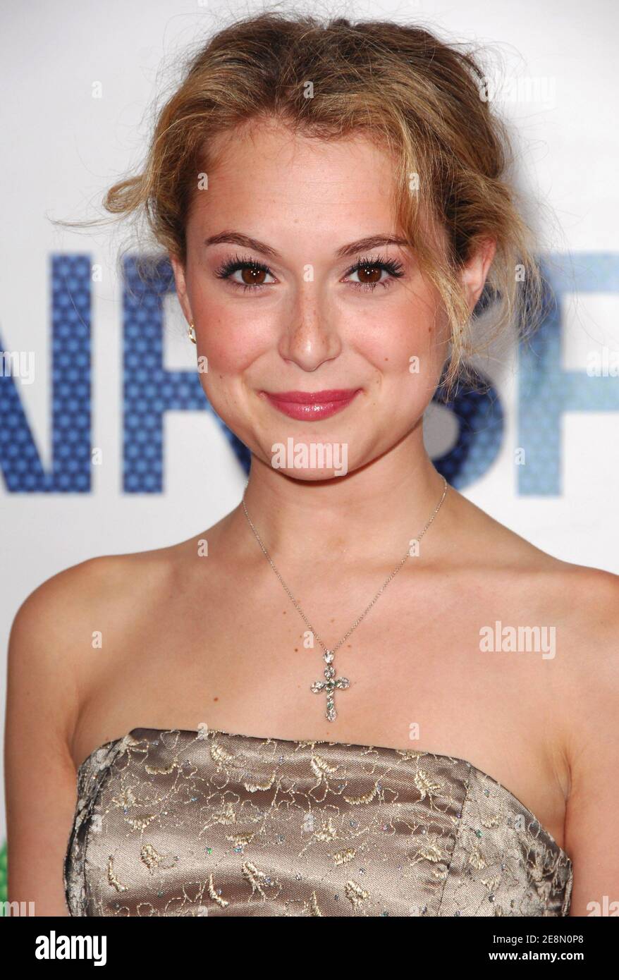 Actress Alexa Vega attends the New York Premiere of Hairspray, held at