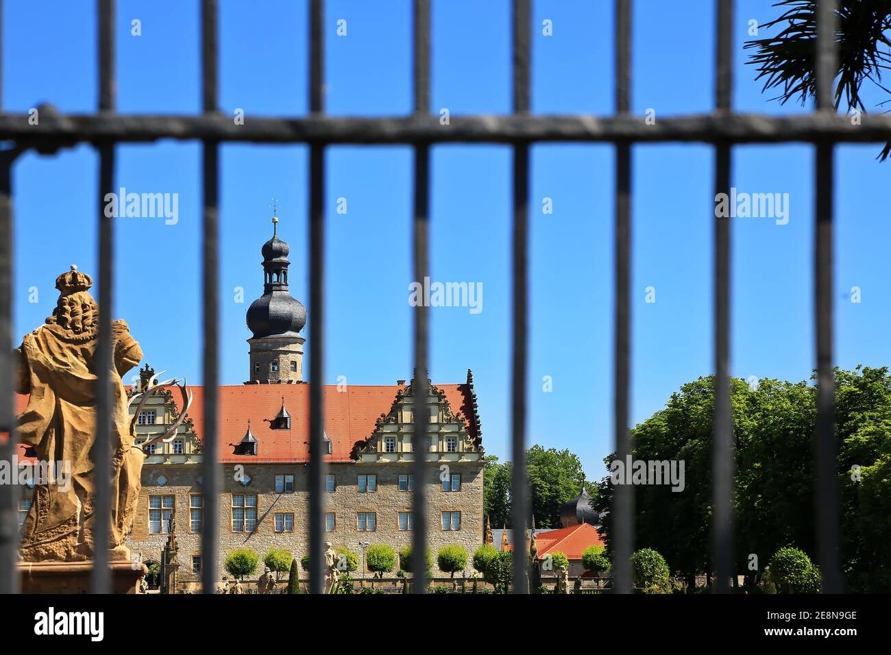 Weikersheim Castle Stock Photo