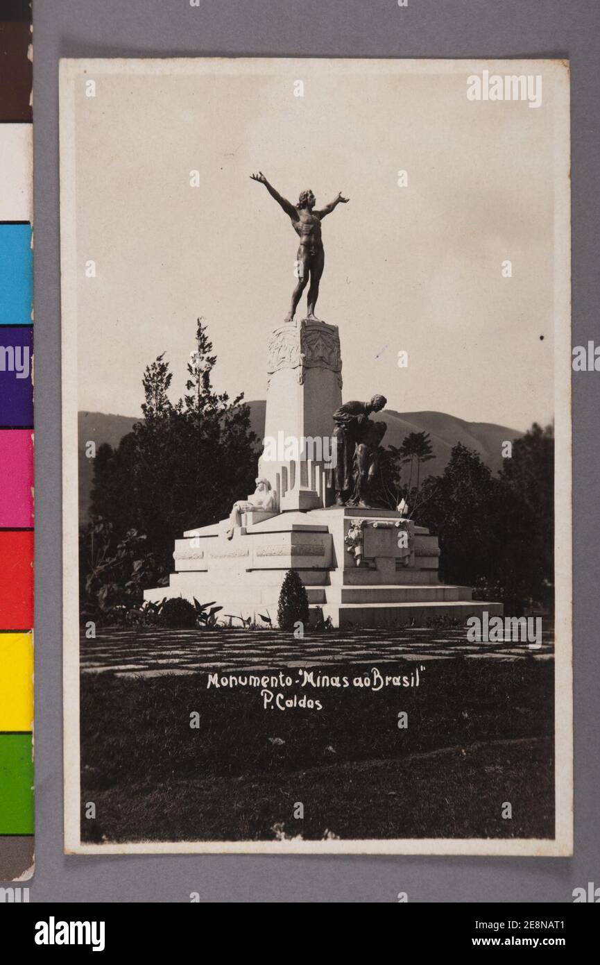 Monumento Minas ao Brasil P. Caldas Stock Photo Alamy