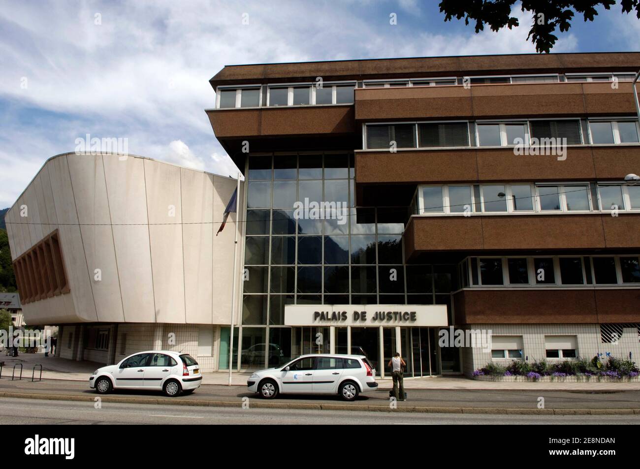 Picture of the Court in the Alpine city of Albertville, France, dated
