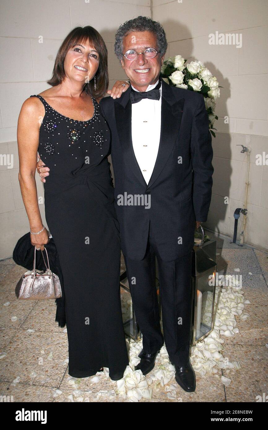 Laurent Dassault with his wife attend the 10th 'Grand bal CARE' held in  Deauville, France on August 25, 2007. CARE is a leading humanitarian  organization fighting global poverty. Photo by Thierry Orban/ABACAPRESS.COM