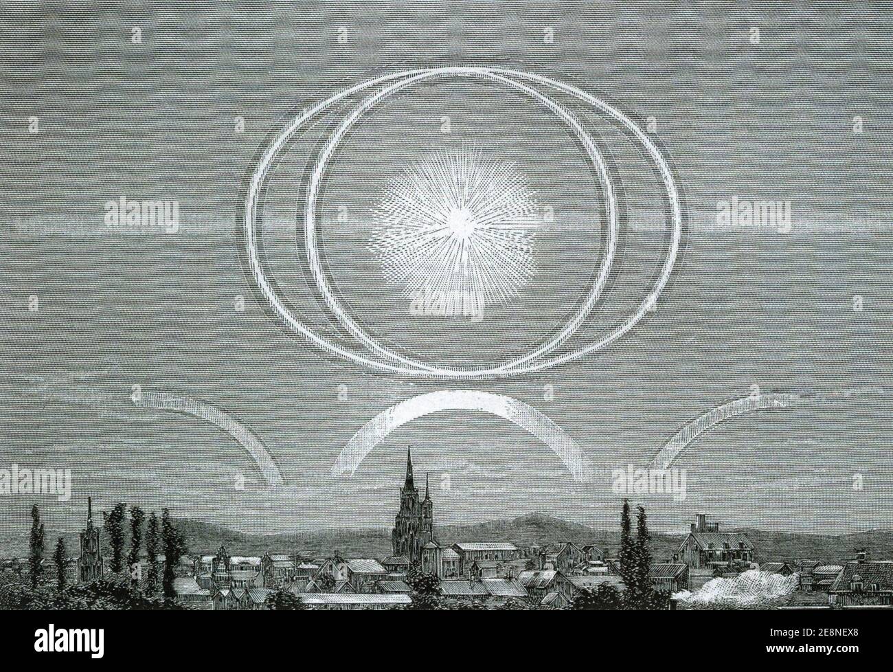 Moon halo hi-res stock photography and images - Alamy