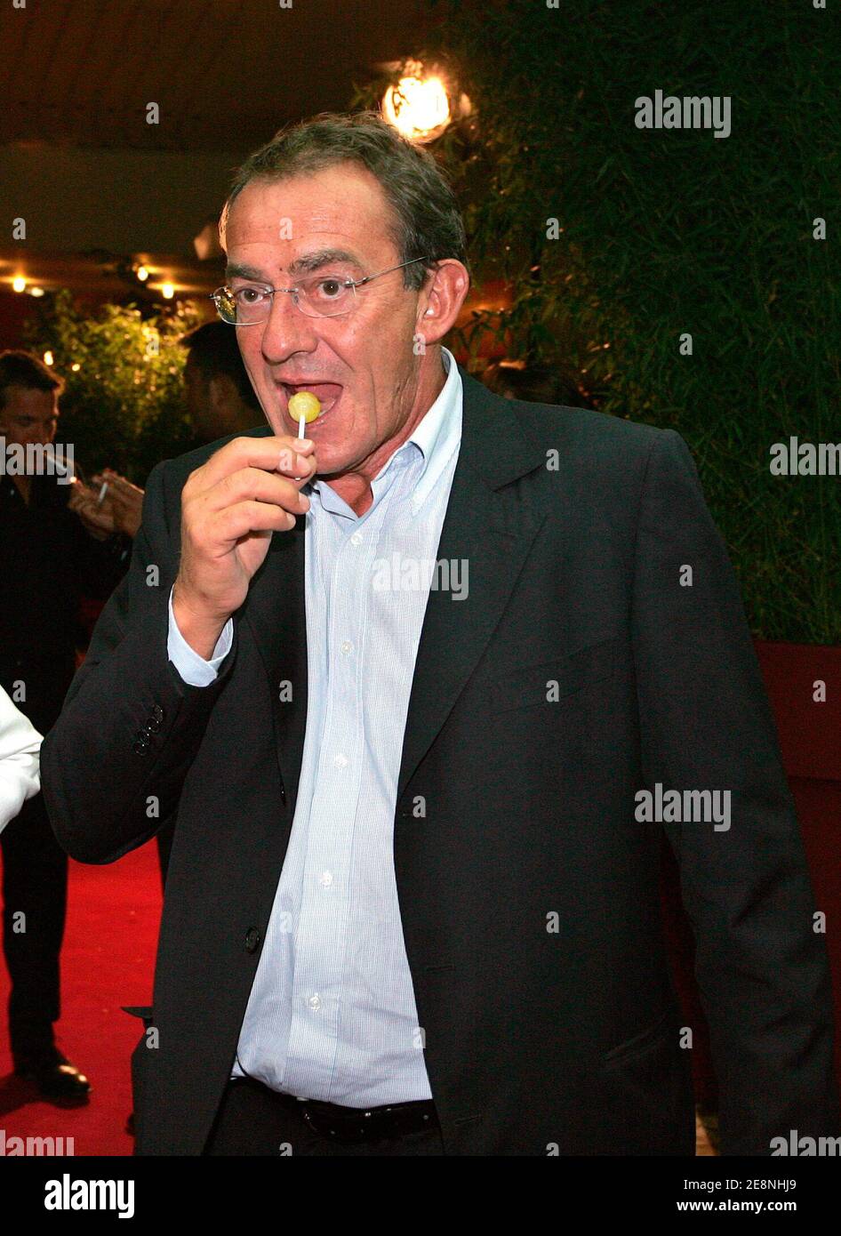 Jean-Pierre Pernaut arrives at the TF1 annual press conference held at the  Olympia in Paris, France on August 29, 2007. Photo by ABACAPRESS.COM Stock  Photo - Alamy