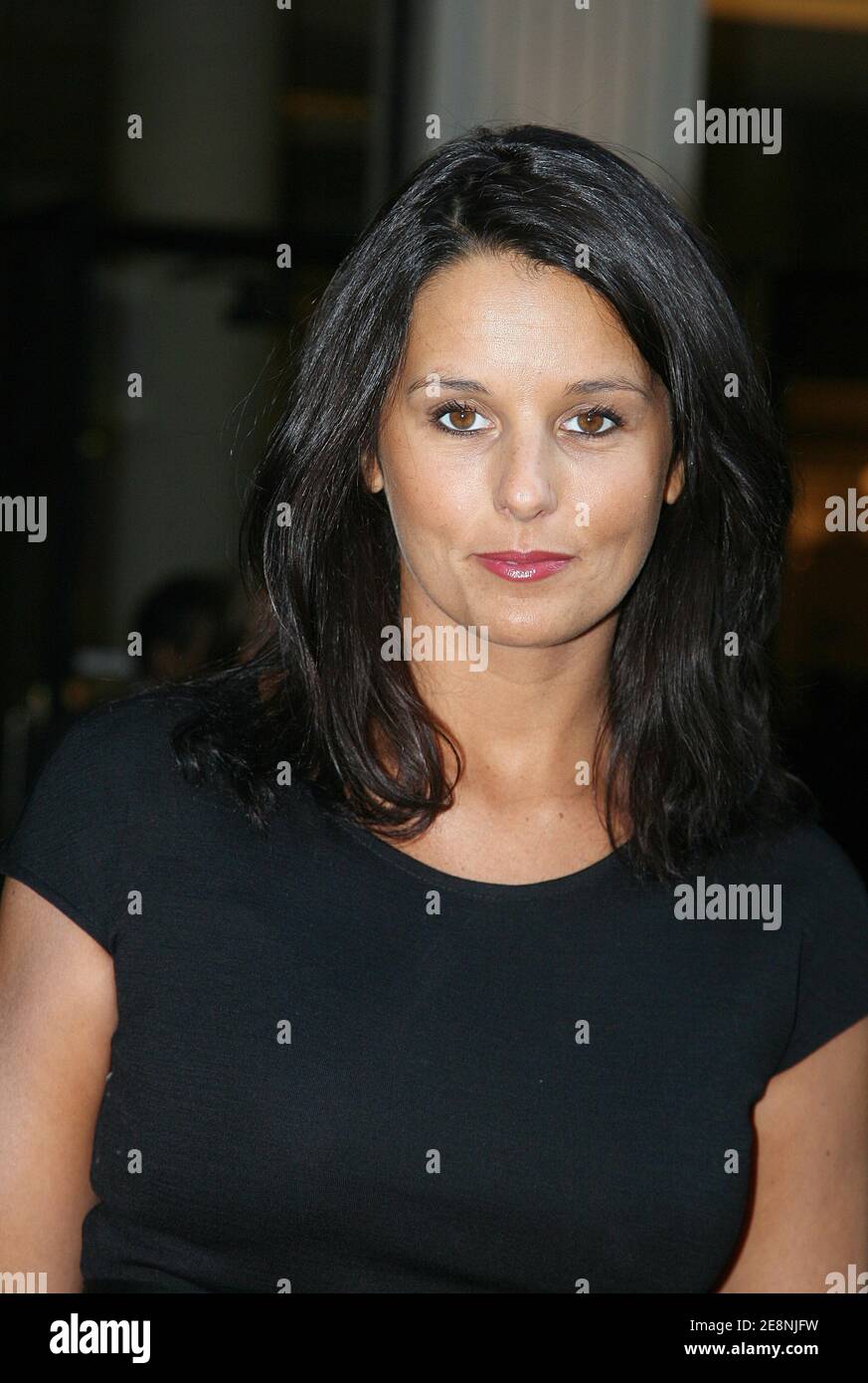 TV presenter Faustine Bollaert attends the annual press conference of France televisions held at the Salle Pleyel in Paris, France on August 30, 2007. Photo by Gorassini-Guignebourg/ABACAPRESS.COM Stock Photo