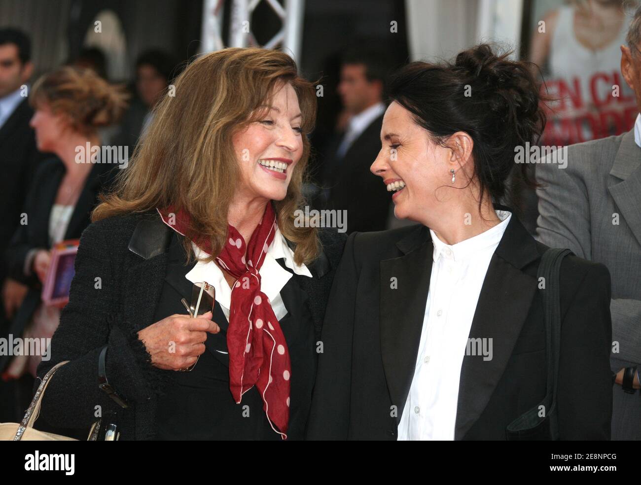 Jury's members Marie-France Pisier and Anouk Grinberg attend the screening of 'Michael Clayton' as part of the 33rd American Film Festival in Deauville, France, on September 2, 2007. Photo by Denis Guignebourg/ABACAPRESS.COM Stock Photo