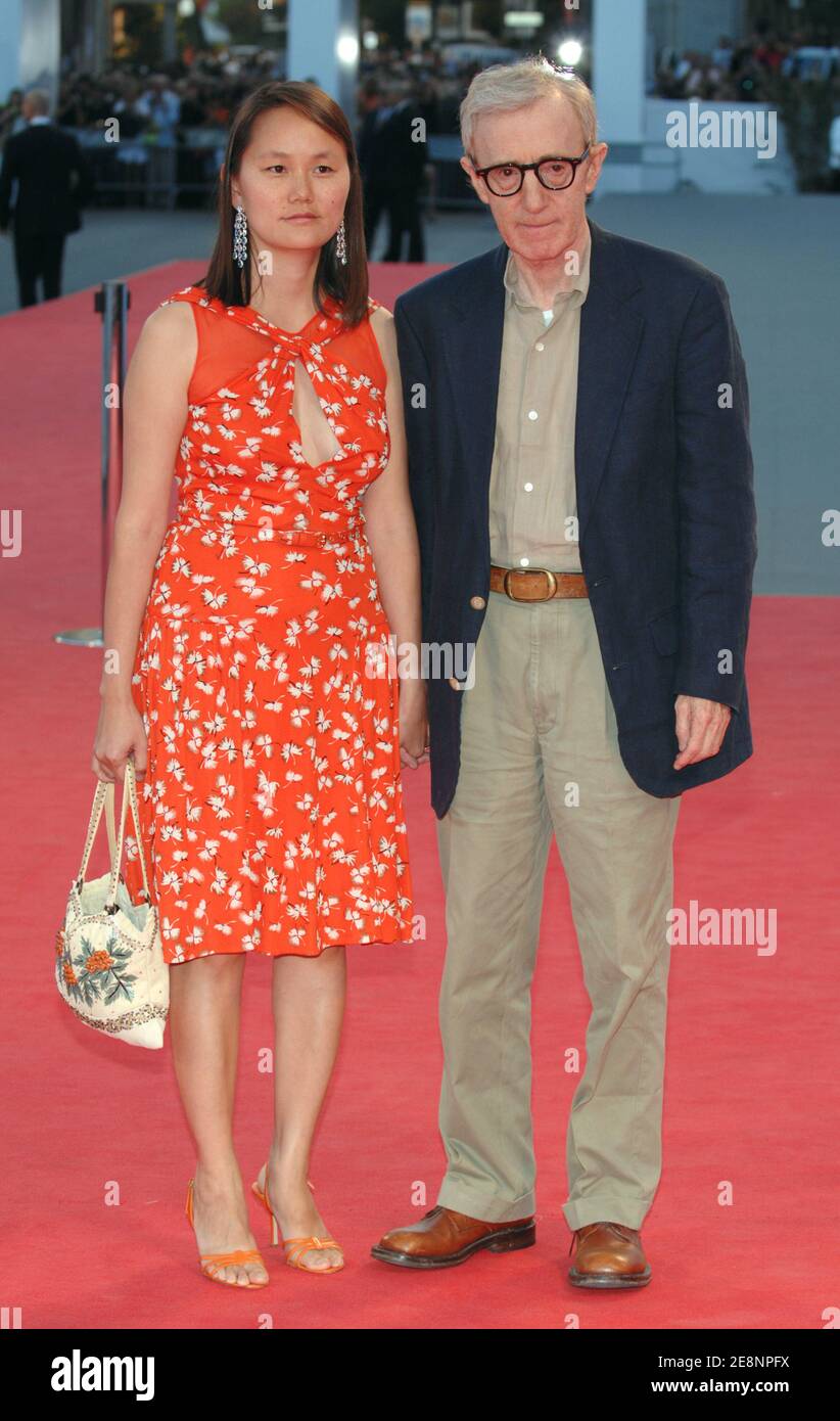 Woody allen and wife soon yi previn hires stock photography and images