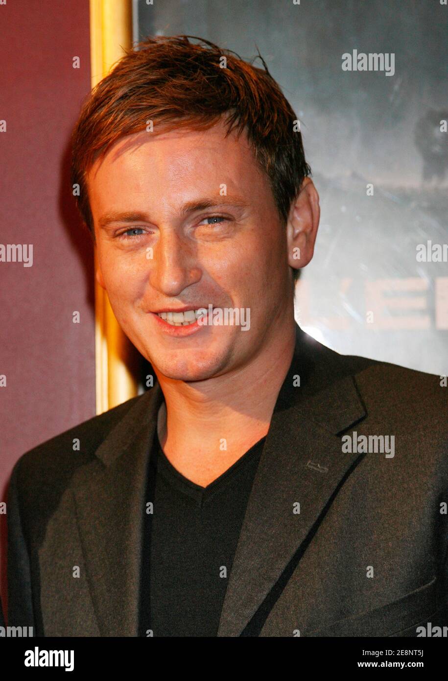 Benoit Magimel attends the premiere of 'L'Ennemi intime' at Gaumont Marignan in Paris, France, on September 4, 2007. Photo by Mehdi Taamallah/ABACAPRESS.COM Stock Photo