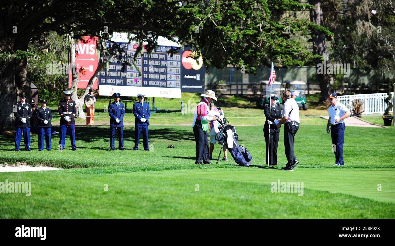 Military at AT&T Pebble Beach Pro Am (16574348685 Stock Photo Alamy